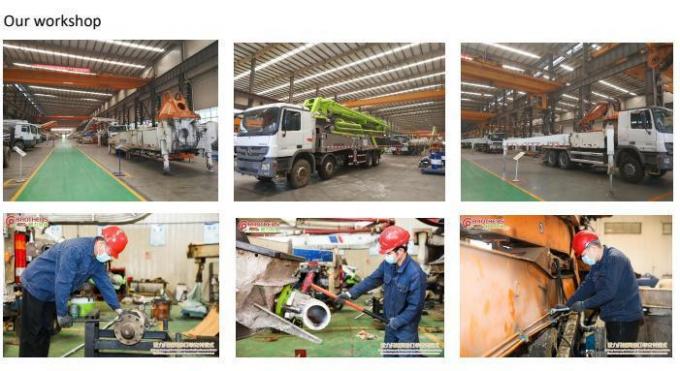 in 2019, China′s Top Brand 56m Ultra-Long Arm Pump Truck Pump Sales