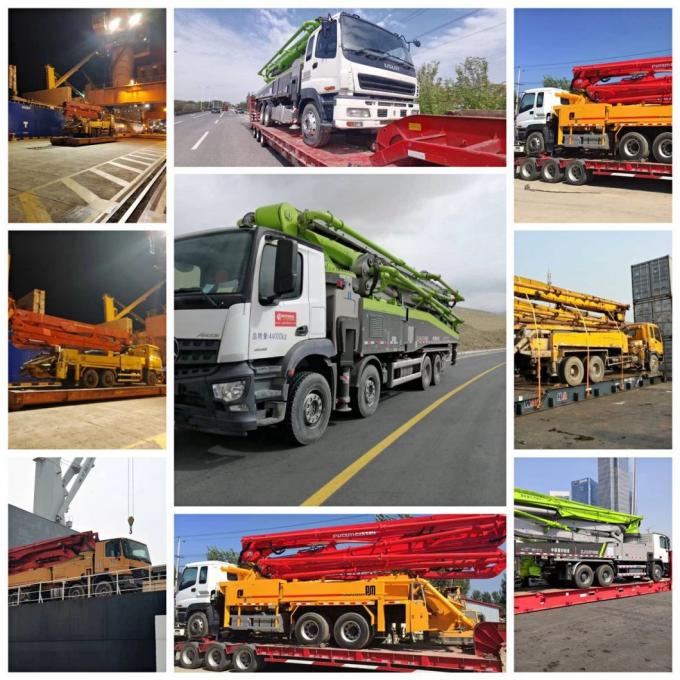Zoomlion′s 56-Meter Concrete Pump Truck Benz Chassis Is Affordable in 2013