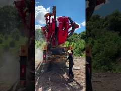 SANY camion pompa calcestruzzo 56M pulizia