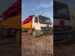 Pompa per calcestruzzo montata su camion