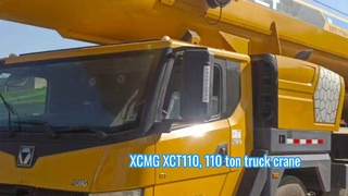 2018 XCMG XCT110 Gru per camion da 110 tonnellate